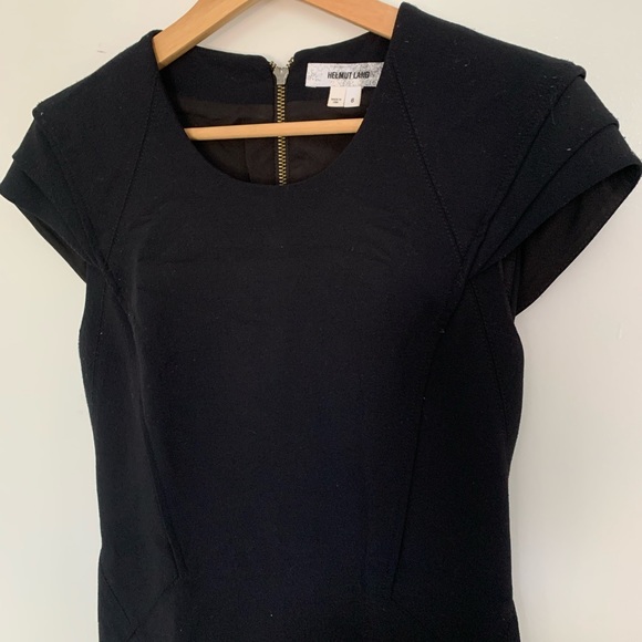 Helmut Lang black midi dress - Picture 3 of 5